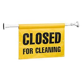 Closed for Cleaning" Hanging Door Sign, English / French- 1 Each