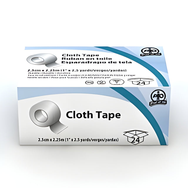 Cloth Tape, 2.5cm x 2.25m- 12 Rolls / Box – 12/Box