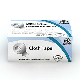 Cloth Tape, 2.5cm x 9m - 12 Rolls / Box
