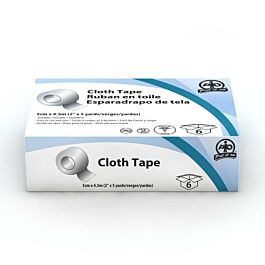 Cloth Tape, 5cm x 4.5m- 6 Roll / Box