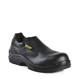 Cofra, Solid Kendall, Steel toe Shoes, Slip on, Black, Size 08 - 1 pair