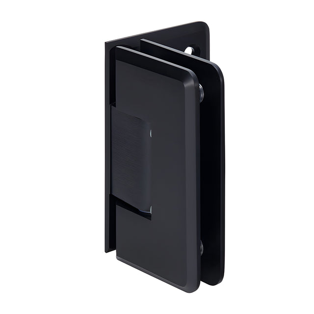 CRL Oil Rubbed Bronze Cologne 544 Series 5 Degree Pre-Set Wall Mount Offset Back Plate Hinge