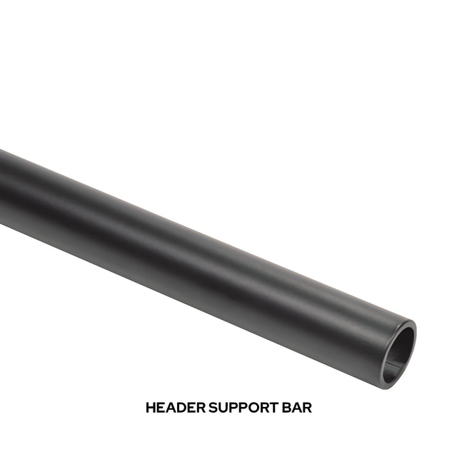 CRL Matte Black 78" Replacement Header Bar for Colonia Sliding Shower Door System