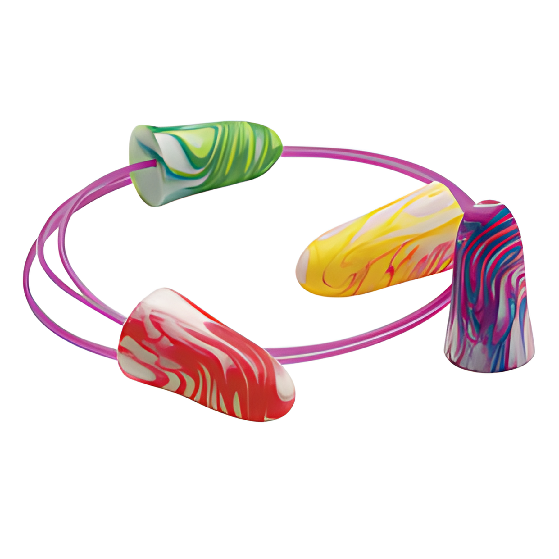 Moldex Sparkplugs Foam Ear Plugs, Corded- 100 Pr / Box