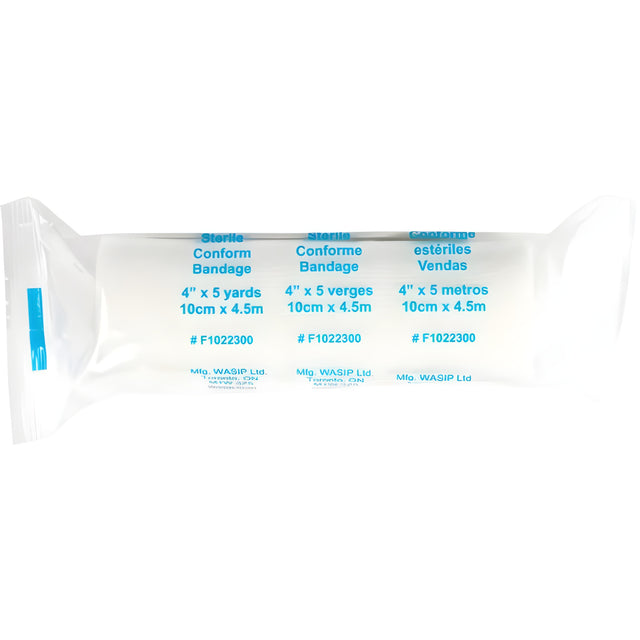 Conform Bandage, 10cm x 4.5m- 12 Rolls / Bag