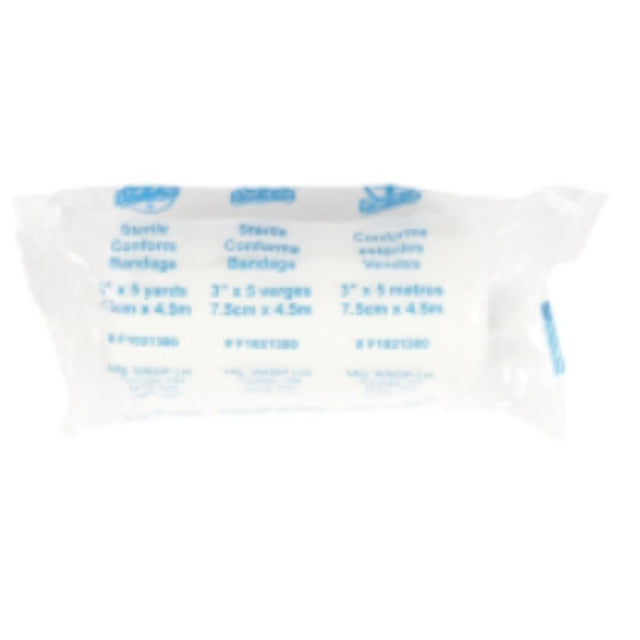Conform Bandage, 7.5cm x 4.5m- 12 Rolls / Bag