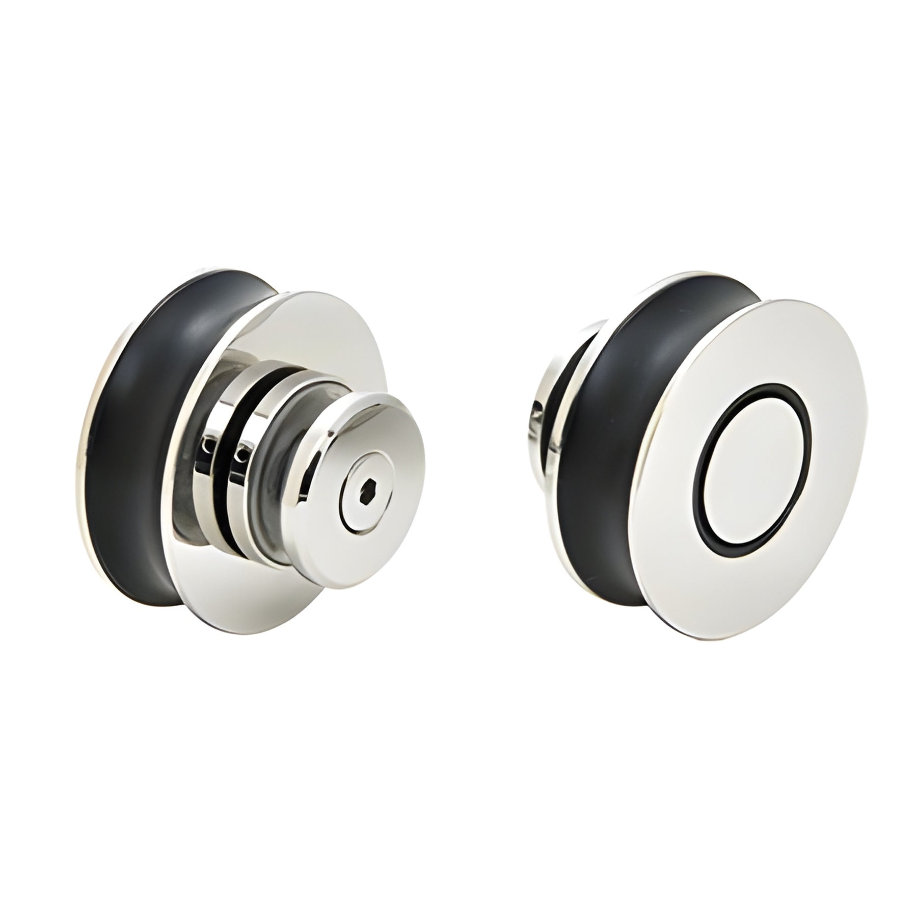 CRL Polished Stainless Steel Complete 180º Crescent Series Sliding System