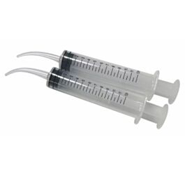 Curved Tip Disposable Syringe, 12 mL - 50 / Box
