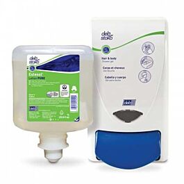 DEB Estesol Lotion Pure, Light Duty Hand Cleaner - 2 L x 4 Cartridges / Case