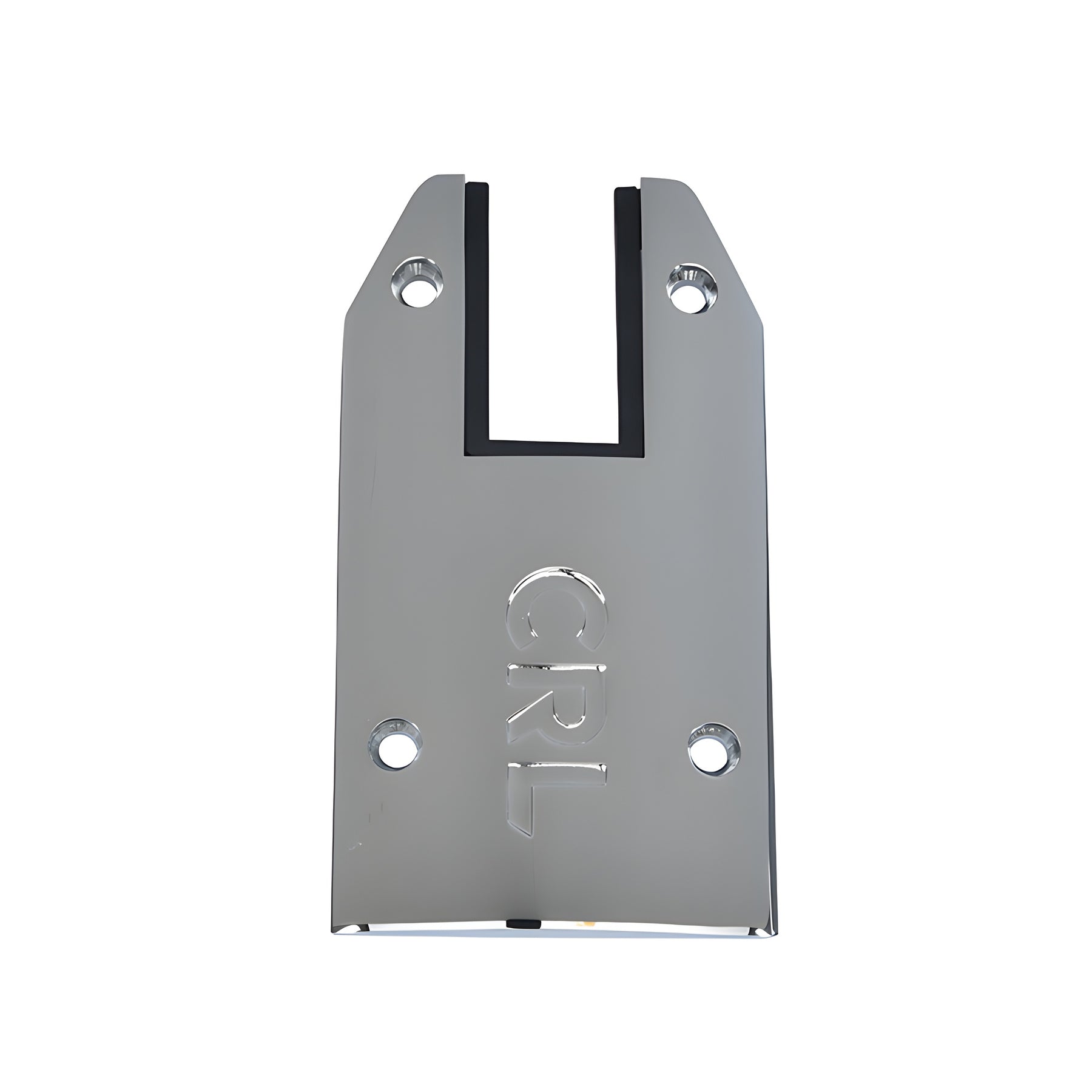 CRL DRX™ 4" Polished Stainless Steel Tapered End Cap with Filler
