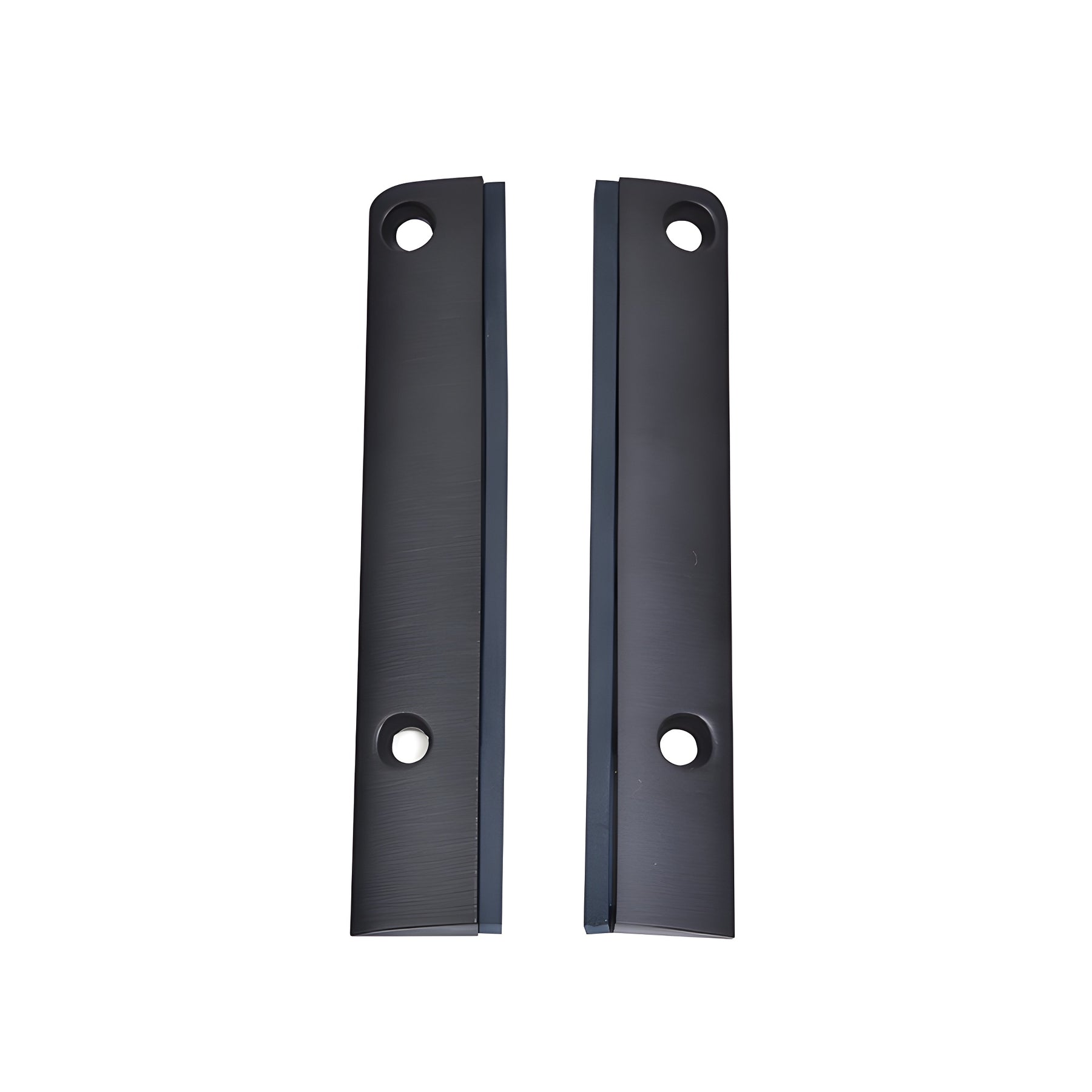 CRL DRX™ 4" Black Bronze Anodized Split Square End Cap with Filler