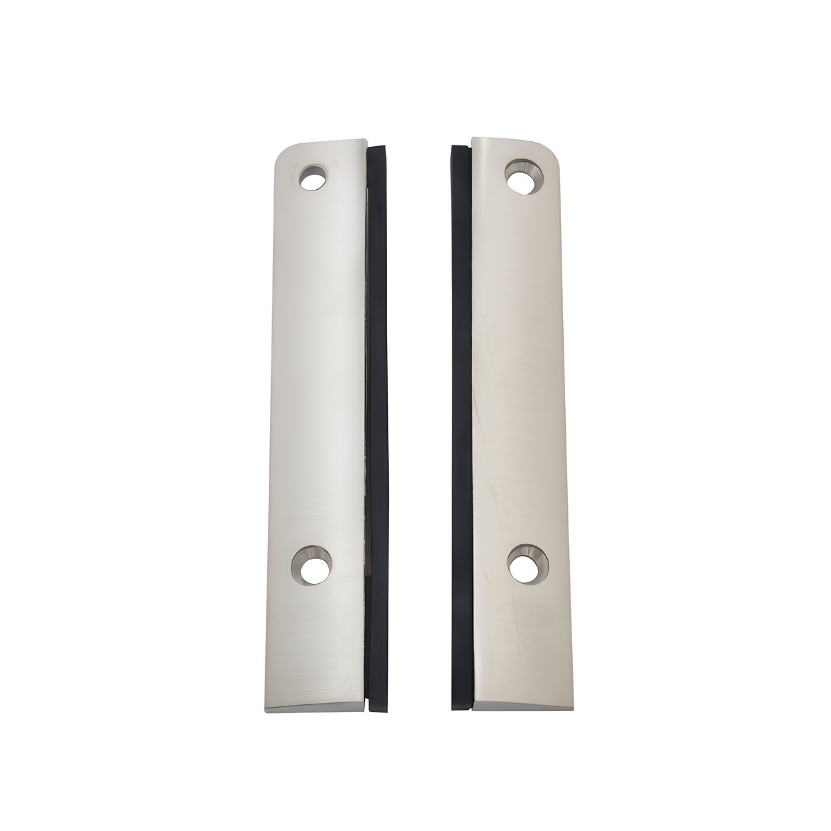 CRL DRX™ 4" Brushed Stainless Steel Split Square End Cap with Filler