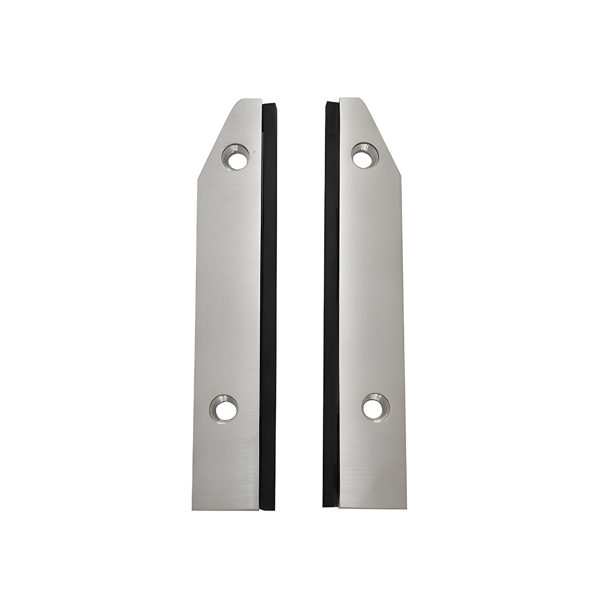 CRL DRX™ 4" Brushed Stainless Steel Split Tapered End Cap with Filler