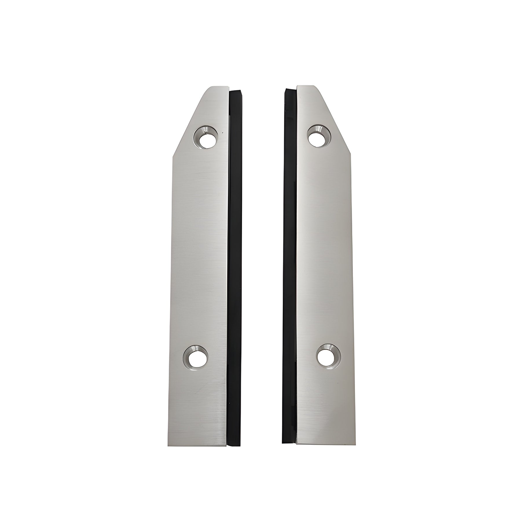 CRL DRX™ 4" Brushed Stainless Steel Split Tapered End Cap with Filler