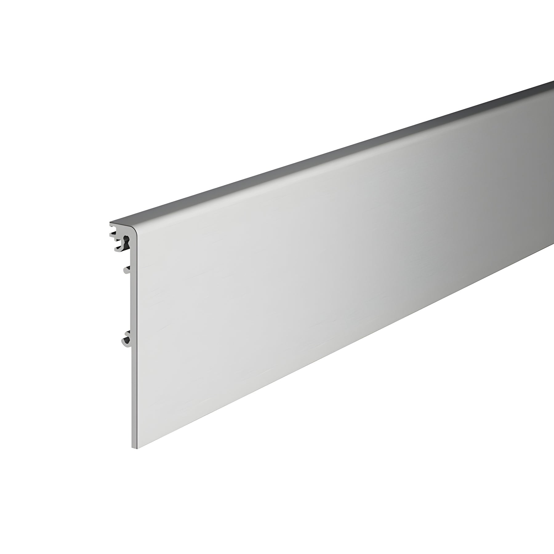 CRL DRX™ 4" Brushed Stainless Steel Square Side Cover Custom Length