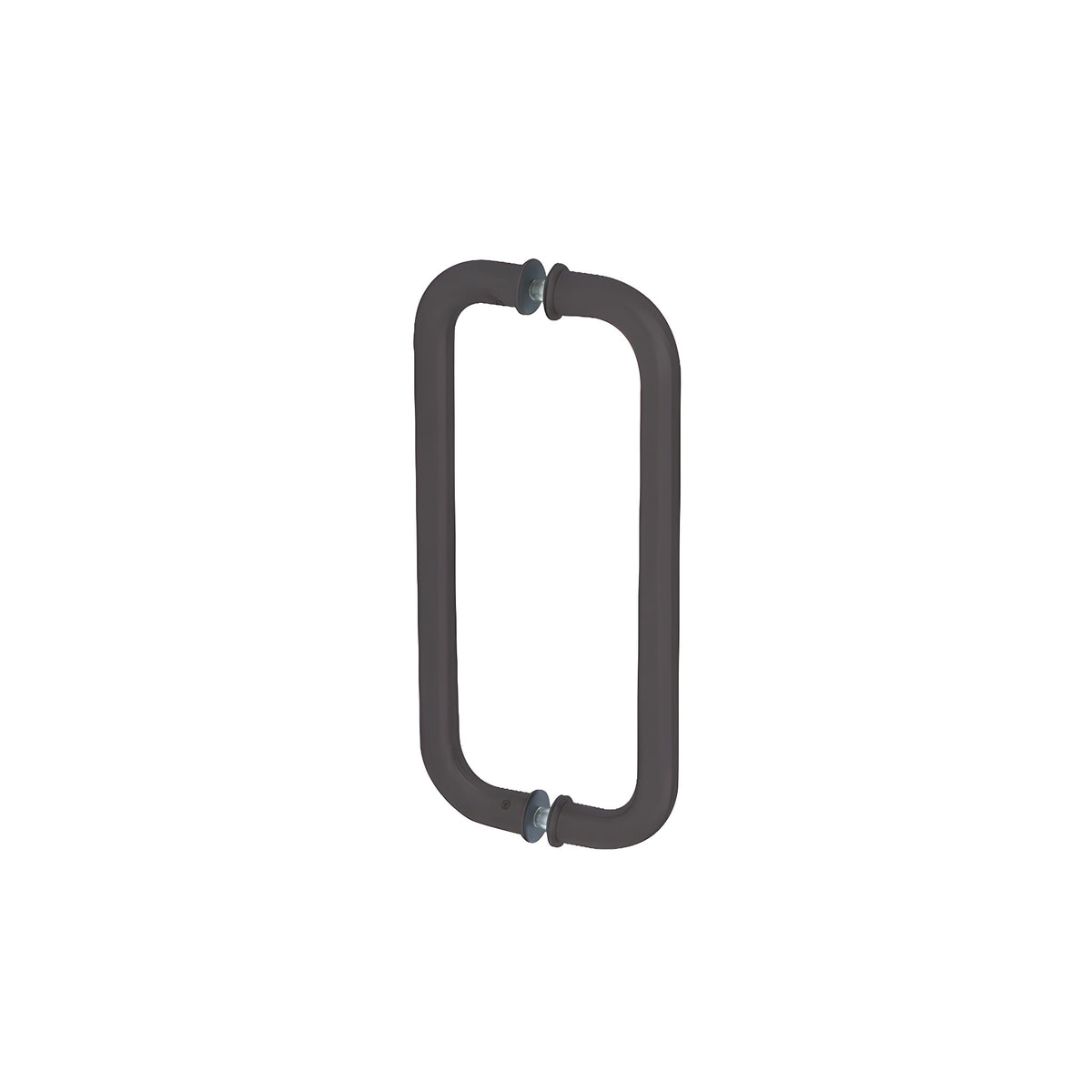 CRL Dark Bronze 10" Back-to-Back Glass Mounted Standard Pull Handle