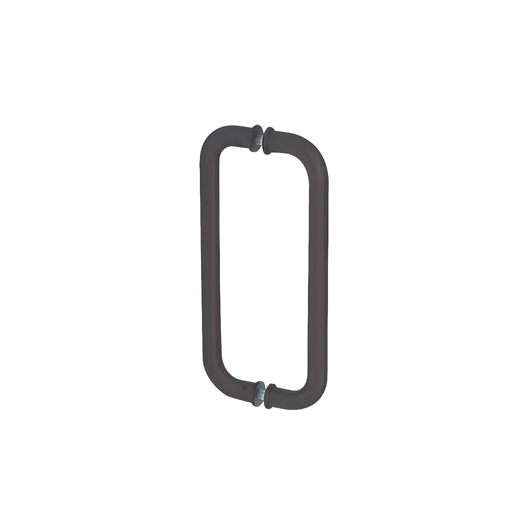 CRL Dark Bronze 10" Back-to-Back Glass Mounted Standard Pull Handle