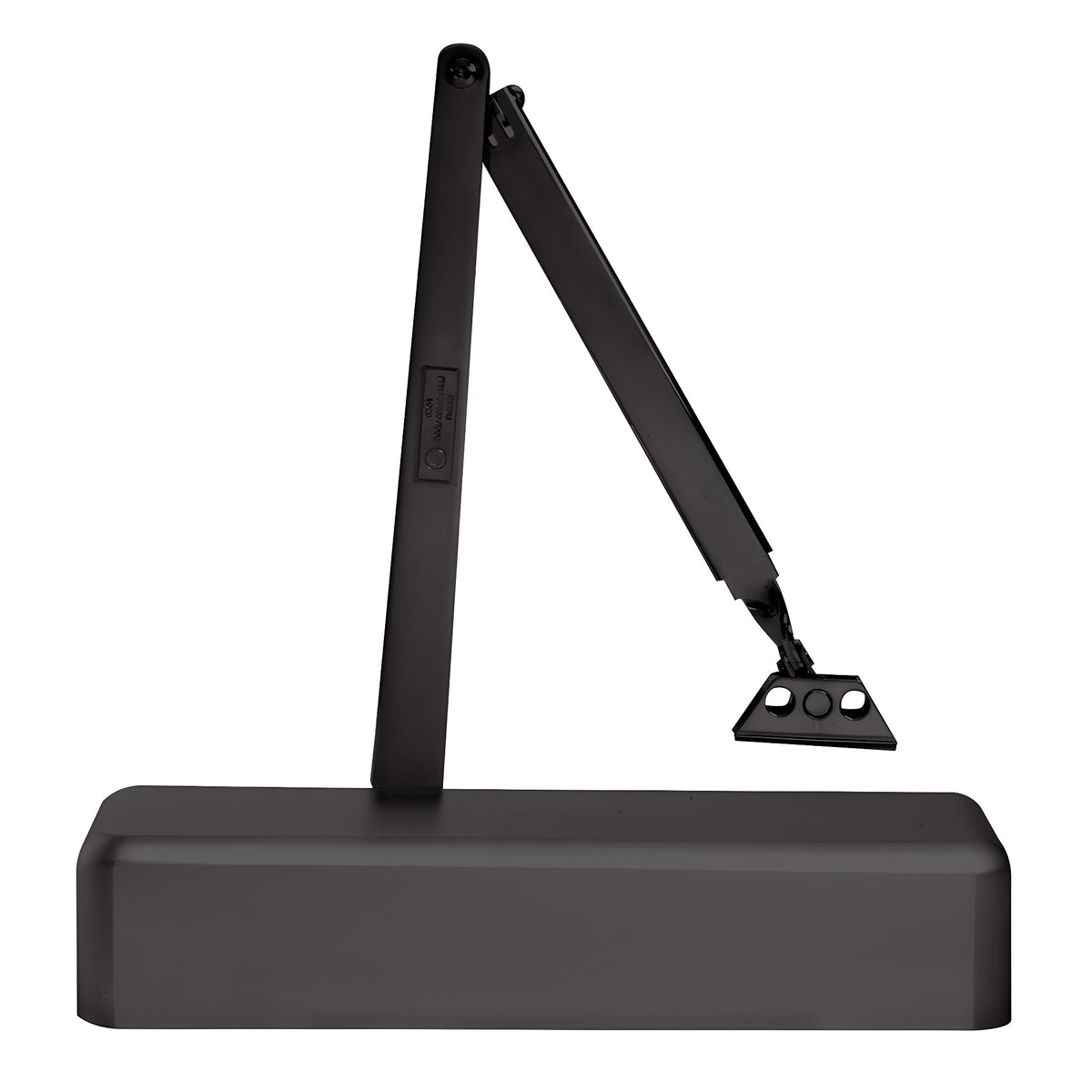 CRL Dark Bronze Adjustable Spring Power Size 1/2 to 4 Surface Mount Door Closer