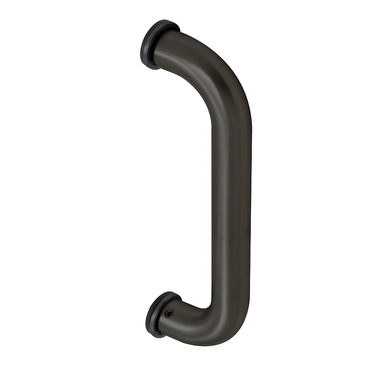 CRL Dark Bronze 8" Aluminum Door Mounted Standard Pull Handle