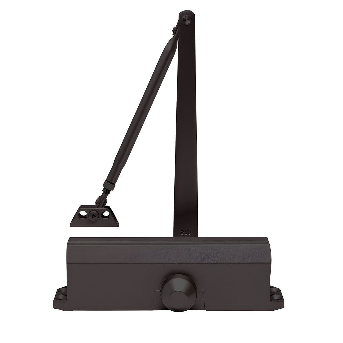 CRL Dark Bronze Adjustable Spring Power Size 1 to 4 Surface Mount Door Closer