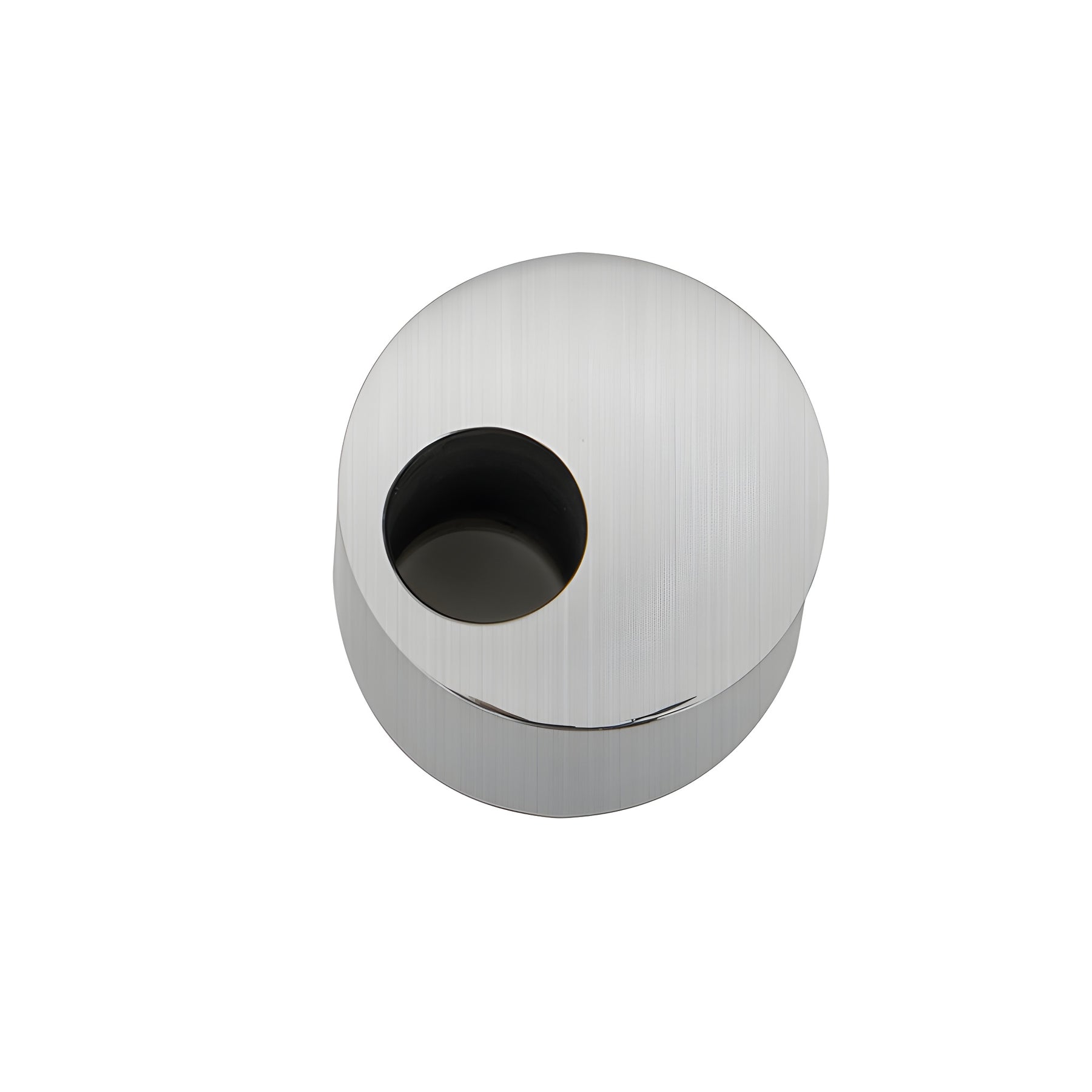 CRL Brushed Stainless Deadbolt Receiver for Header