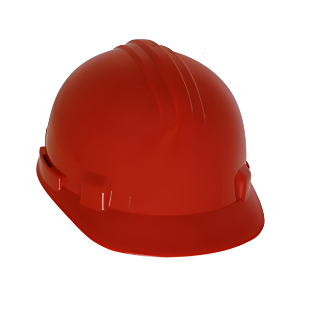 Degil, Headguard Supreme, Hard Hat, CSA Type 1, Class E, Ratchet Suspension, Red