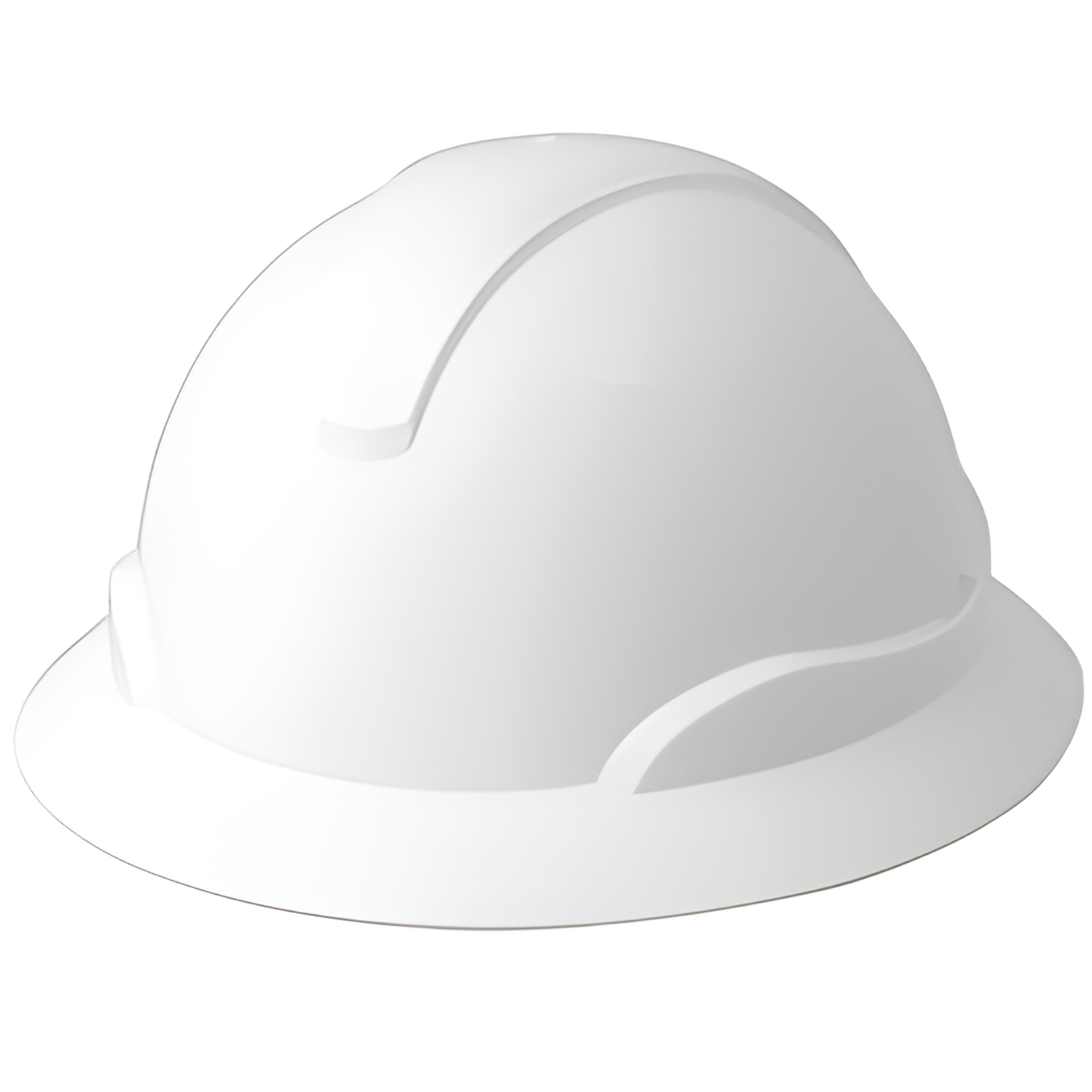 Degil, Wave, Full Brim, Hard Hat, CSA Type 2, Class E, Ratchet Suspension, White - 1 Each