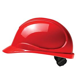 Degil, Wave, Hard Hat, CSA Type 2, Class E, Ratchet Suspension, Red, 1 Each