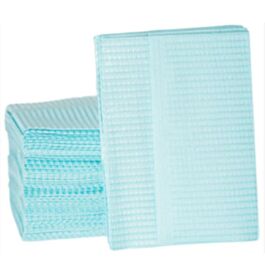 Dental Bibs, 13 x 18, Blue- 500 / Case