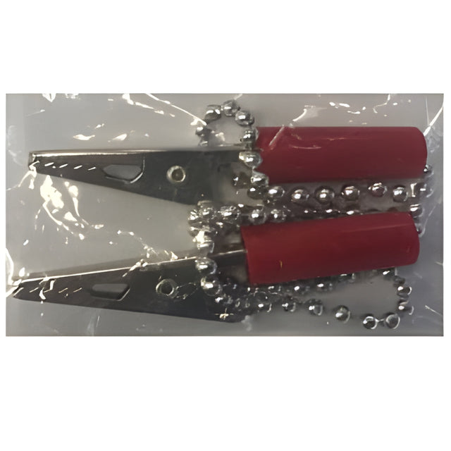 Dental Bibs Chain- Metal Red