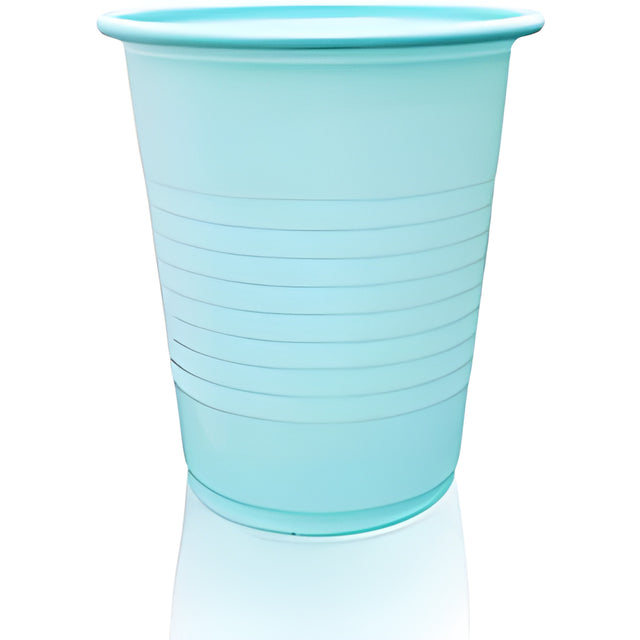 Dental Cups, Plastic, 5 oz- Blue, 1000 / Case