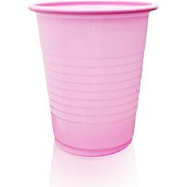 Dental Cups, Plastic, 5 oz- Dusty Rose- 1000 / Case