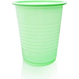 Dental Cups, Plastic, 5 oz- Green- 1000 / Case