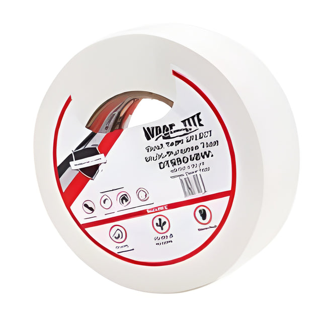 Duct Tape, White, 9 mil, 48 x 55- 24 Rolls / Case