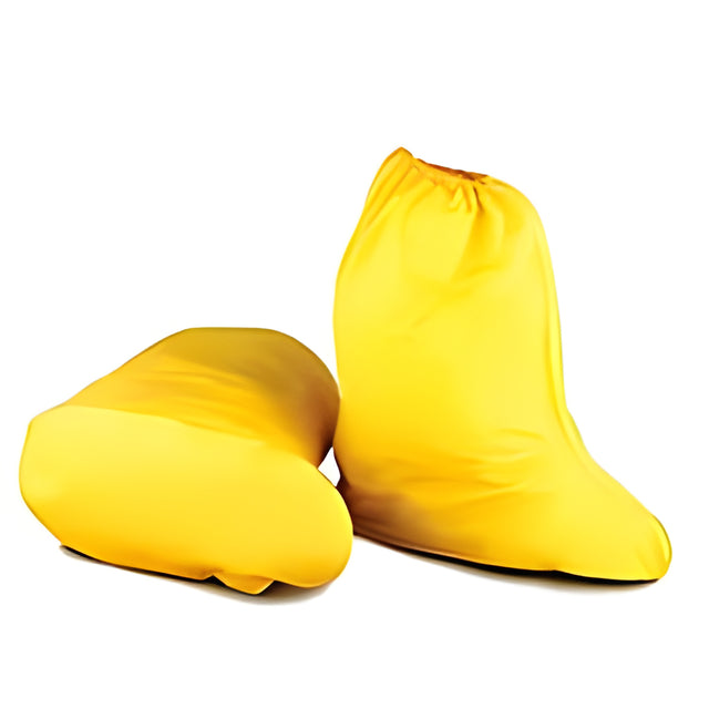 Dunlop, 15", PVC, Shoe / Boot Cover, Yellow, X-Large – Pair