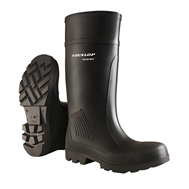 Dunlop, Purofort Explorer, Black, Size 14 – Pair