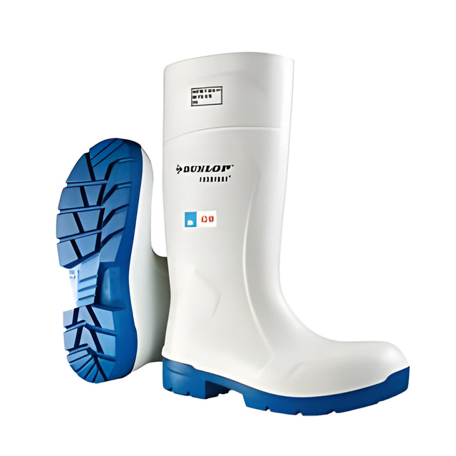 Dunlop, Purofort Food Pro, White, Size 12 – Pair