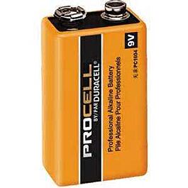 Duracell Procell Batteries, Size 9V- 72 / Case