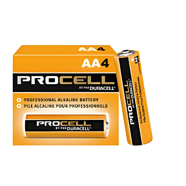 Duracell Procell Batteries, Size AA – 144/Case
