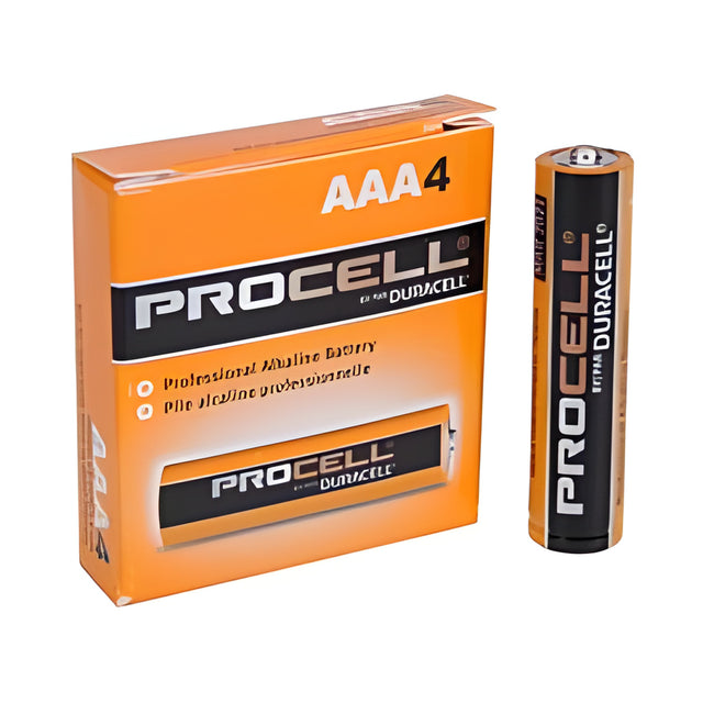 Duracell Procell Batteries, Size AAA – 144/Case
