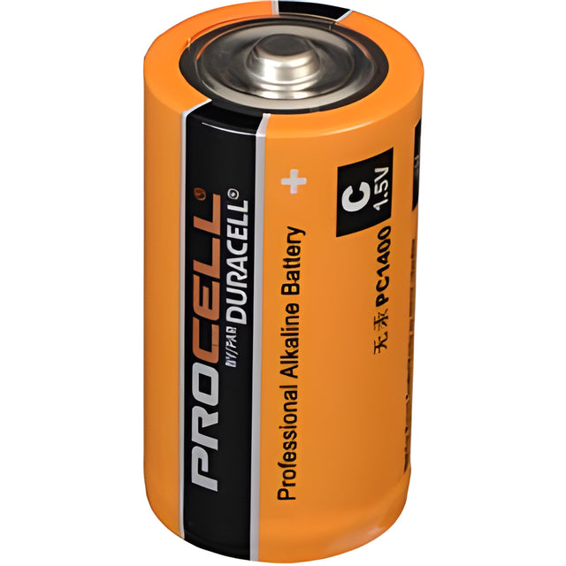Duracell Procell Batteries, Size C – 72/Case