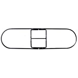 Dust Mop Frame, Snapper Style, 5" x 60"- 1 Ea