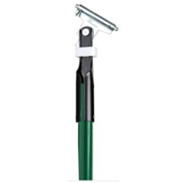 Dust Mop Handle, Clipper Style, Fiberglass, Green, 60"- 1 Ea