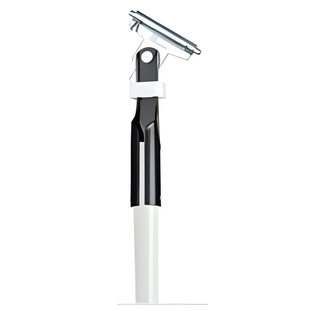 Dust Mop Handle, Clipper Style, Fiberglass, White, 60"- 1 Ea