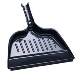 Dust Pan, Black, 16", Plastic - 1 Ea