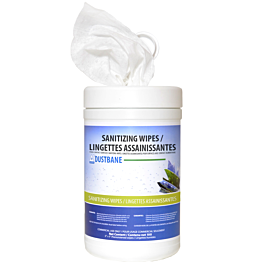 Dustbane Sanitizing Wipes- 100 Wipes x 6 Containers