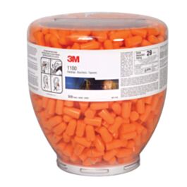 E-A-R 1100 Series Foam Earplugs Dispenser Bottle Refill, Bulk - 500 Pair / Canister