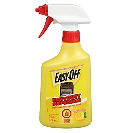 Easy-Off Heavy Duty Oven Cleaner, Lemon Scent Trigger Spray- 475 mL x 12 Bottles / Case