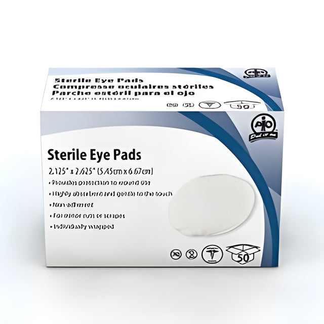 Eye Pads Oval, Sterile – 50/Box