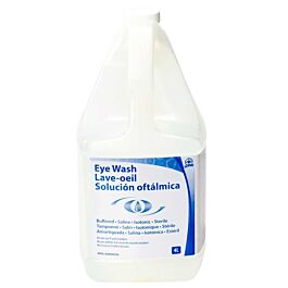 Eyewash Solution, 4 L- 1 Bottle